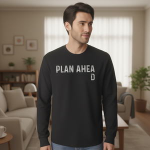 Camiseta de manga larga con cita sarcástica y chiste de Plan Ahead - Product Image 3