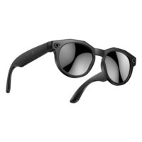Lunettes intelligentes W611 Pro avec caméra IA, transfert Wi-Fi, appels vidéo HD, reconnaissance photo IA, traduction, assistant vocal IA, lunettes connectées