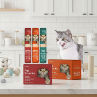 Friandises pour chats de bonne qualité en gros, nourriture humide crémeuse pour chatons riche en protéines favorisant la croissance, sans danger pour les animaux, OEM/ODM