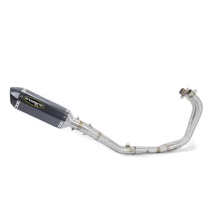 Tubo de escape para motocicleta Yamaha R3 R25 YZF-R3 MT03