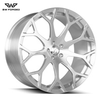 Jantes forgées multi-rayons en deux parties BW Monoblock, finition chromée polie, alliage d'aluminium, 17 18 19 20 21 22 pouces pour Chevrolet