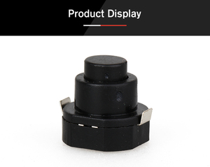 KAN-10A thu nhỏ 1A 125V ON-OFF momentary Chốt chuyể<span class=keywords><strong>n</strong></span> đổi <span class=keywords><strong>n</strong></span>út Pusher mui xe nhà bếp hình dạng vật liệu nhựa IP40 CCC CE - Product Image 2
