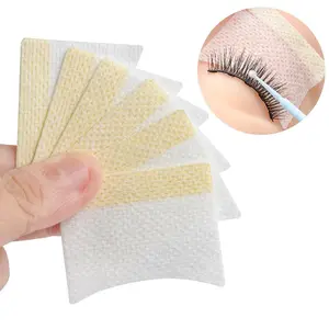 40pcs Disposable Eyelash Extension Remove Cotton Pads Private Label Lash Isolation Pads Remove Eyelash Under Eye pads Wholesale