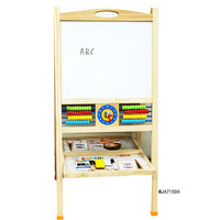 Nouveauté : Tableau de dessin en bois effaçable double face, bloc-notes d'écriture, tableau blanc pour enfants, jouet de dessin pour enfants