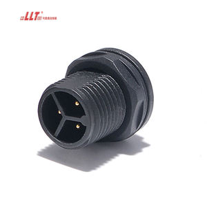 3 دبوس تيار مستمر تيار متردد M16 ليد بلاستيك IP68 مقاوم للماء 2 4 5 6 7 8 10 12 2 + 8 دبوس موصل لوحة التجميع - Product Image 3