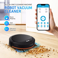 Aspirateur robot électrique automatique à recharge automatique avec application intelligente, serpillière combinée, filtre HEPA, utilisation en hôtel, mode automatique de nettoyage des sols humides/sèches
