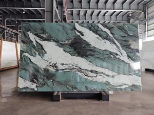Dalle de verre nano-cristallisé moderne, grande dalle épaisse vert foncé pour <span class=keywords><strong>comptoirs</strong></span> et revêtements muraux 3000/2800x1600mm - Product Image 4