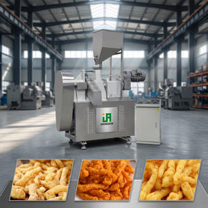 Ligne de production de bâtonnets de maïs <span class=keywords><strong>Cheetos</strong></span> moulés, cuissables et fritables, avec extrusion stable et faible taux de bris, pour snacks de magasin de proximité - Product Image 1