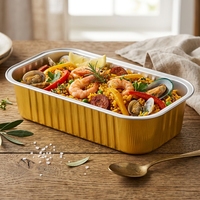 Moules jetables en aluminium pour mini-tartes, quiches et crèmes anglaises