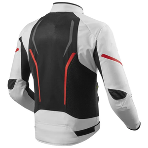 แจ็กเก็ตมอเตอร์ไซค์สำหรับผู้ชายและผู้หญิงอุปกรณ์มอเตอร์ไซค์มีแผ่นรองป้องกันระบายอากาศผ้า Cordura ช่วยเพิ่มการมองเห็นในเวลากลางคืน - Product Image 2