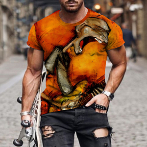 T-<span class=keywords><strong>shirt</strong></span> Homme <span class=keywords><strong>Musique</strong></span> <span class=keywords><strong>Rock</strong></span> Imprimé Sublimation Été Col Rond Manches Courtes Décontracté Mode - Product Image 6