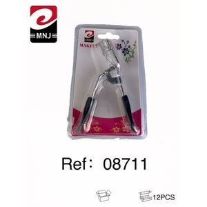 MNJ Eyebrow Tweezers Stainless Steel Precision Makeup Tool For Hair Removal 12Pcs Pack - Product Image 1