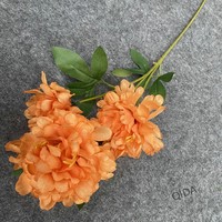 QIDA BK311 fleurs artificielles simples fleurs roses en pot pour la maison mariage fleurs décoratives Offre Spéciale