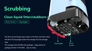 Robot <span class=keywords><strong>Aspirador</strong></span> y Fregador CMao <span class=keywords><strong>Roomba</strong></span> con Base de Vaciado Automático, Mapa Inteligente y Tanque de 25L - Product Image 5