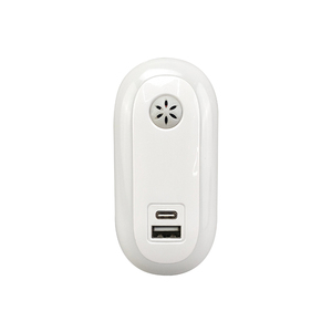 Lampada <span class=keywords><strong>da</strong></span> Parete USB A94D con Sensore Crepuscolare, Luce Notturna LED con Protezione per gli Occhi, Presa USB Integrata, Versione USA - Product Image 1
