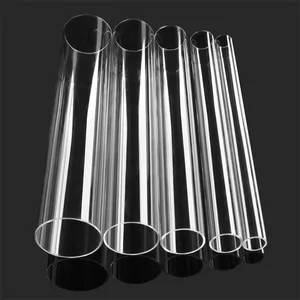 High Transparency Clear Pmma Round Pipe Plastic Acrylic Cylinder Tube