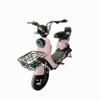 Vélo électrique de banlieue à 3 vitesses avec cadre en acier au carbone, moteur sans balais, double suspension, dossier de passager arrière, longue autonomie (>60 km)