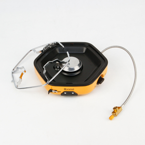 Fornello a Gas pieghevole portatile Mini leggero bruciatore esterno per cucinare senza sforzo in campeggio escursioni e avventure di viaggio - Product Image 3