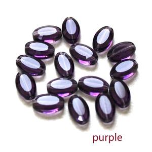 Boucles d'oreilles, perles, cristaux synthétiques, accessoires de bricolage, bracelet ovale aplatie, livraison gratuite - Product Image 3