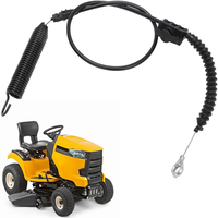 Cable de cortacésped para montar 946-05087D Cable de mango de toma de fuerza Enduro compatible con MTD Cub Cadet XT1 XT2 LX46 LX42 LT46 LT42 FAB C cortacésped