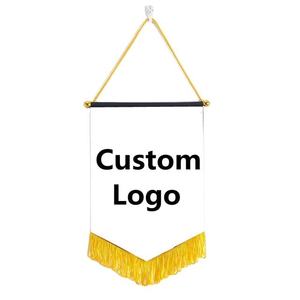 Bandera Promocional Personalizada de Fútbol para Club Deportivo, Pancarta de Pared de Poliéster Duradera, Venta al por Mayor Directa de Fábrica - Product Image 1
