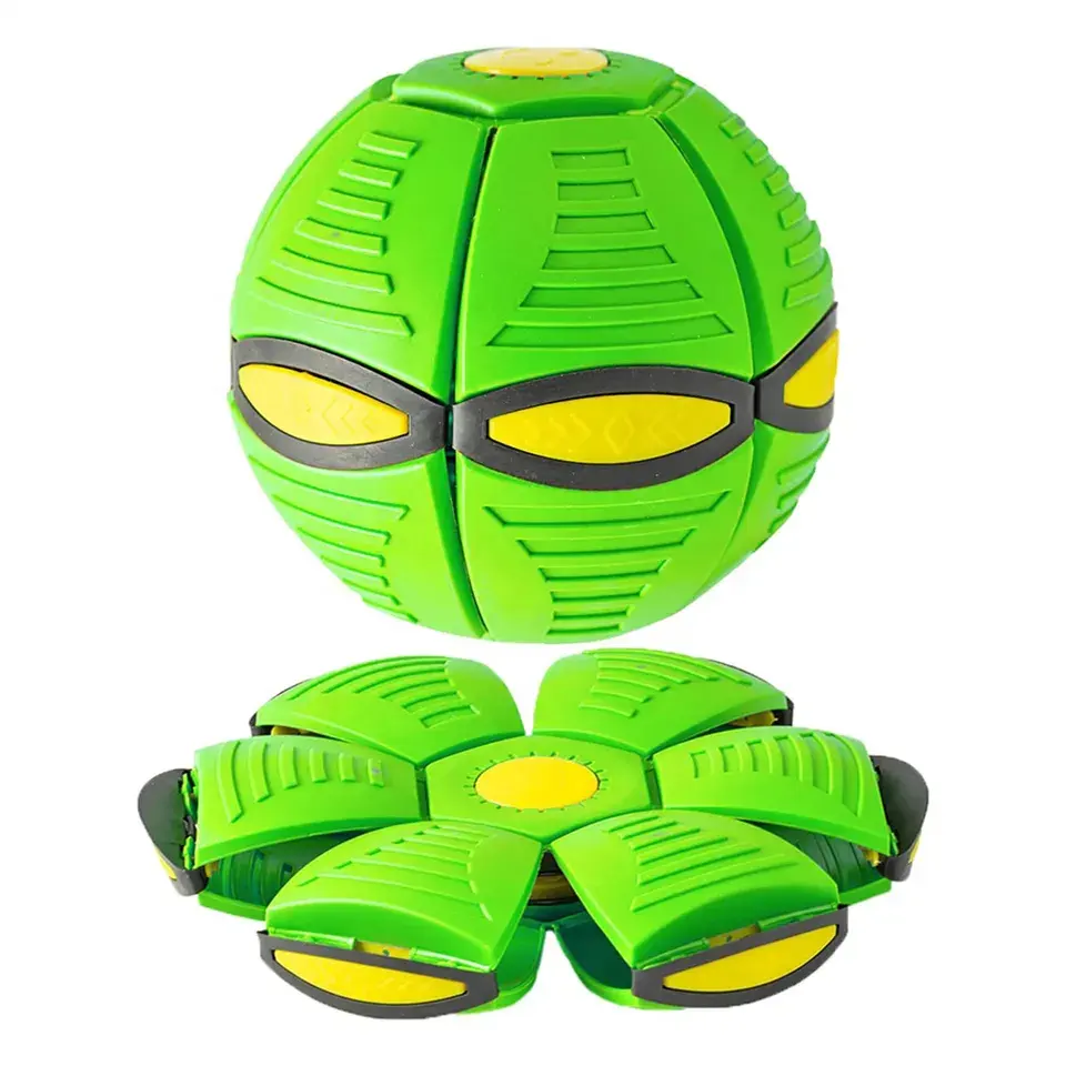 Latest Pet Interactive Movement Ball Toy Colorful Light juguetes para mascotas Pet Dog Flying Saucer Dog Ball Toy