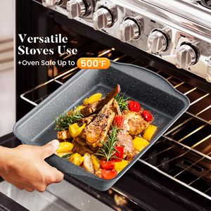 <span class=keywords><strong>Set</strong></span> di Pentole di Lusso in Alluminio con Rivestimento Antiaderente in Ceramica, Padelle e Casseruole Classiche per Cucina Domestica con Logo Personalizzato e Coperchio in Vetro - Product Image 4