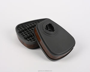 หน้ากากครึ่งหน้าป้องกันสูงเพื่อความปลอดภัยในการกำจัดและบดแร่ใยหิน - Product Image 4