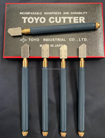 Vente flash - Coupe-carreaux de haute qualité avec poignée en diamant - Coupe-verre TOYO JP 17