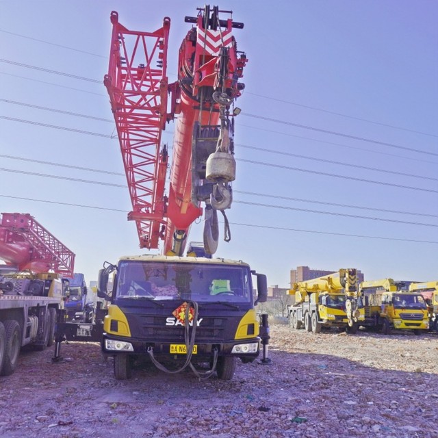 70Ton Crane Used SANY STC700T Mobile Crane Truck Used Crane Truck for Sale