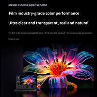 Projecteur laser triple pur 4K natif JMGO X3 Plus, 3500 lumens, zoom optique 1,0-1,3x, projecteur de cinéma maison intelligent respectueux des yeux