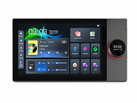 Panneau de commande intelligent Tuya pour la maison, passerelle Zigbee 2 zones, écran tactile mural 10 pouces, systèmes multifonctions de musique et de cinéma maison