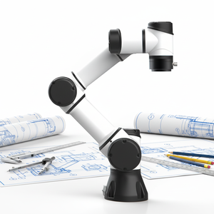 Robot AUBO-E3, Brazo Robótico Colaborativo Ligero, Carga Útil de <span class=keywords><strong>3</strong></span> kg, Radio de Trabajo de 625 mm, para <span class=keywords><strong>Educación</strong></span>, Investigación Científica, IP54 - Product Image 2