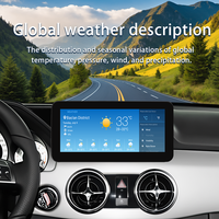 Reproductor Multimedia Estéreo de Radio para Automóvil con Android 14.0 de 12.3 Pulgadas para Mercedes Benz GLK X204 2008-2015 NTG 4.0/4.5 Unidad Principal 2-Din