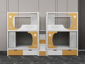 Современная двухъярусная кровать с лестницей - Product Image 2