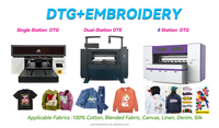 Nueva Impresora DTG 3ALPS Modelo 4050 con Tinta de Pigmento, Máquina Automática para Imprimir Camisetas con Pantalla Táctil para Ropa Suave y Transpirable