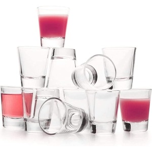 Service professionnel promotionnel Meilleur prix Moments de boisson élevés Lot de 6 verres à liqueur élégants - Product Image 5