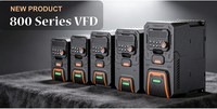 Variateur de fréquence VFD 5,5 kW 7,5 kW 7,5 CV 10 CV Triphasé 380 V 50/60 Hz Contrôle vectoriel pour applications moteur