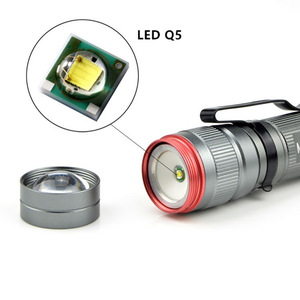 Đèn pin chiến thuật LED công suất cao bán buôn với chức năng ánh sáng mạnh, đèn pin sạc khẩn cấp - Product Image 6