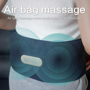 Elektrische Trillingsvetverbrandende Massagegordel Om Buikpijn Te Verlichten Buiktaille Massageapparaat - Product Image 4