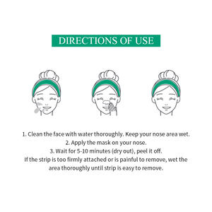 BREYLEE-mascarilla con tiras para la nariz, máscara para eliminar puntos negros, con absorción de árbol de té natural, novedad - Product Image 5