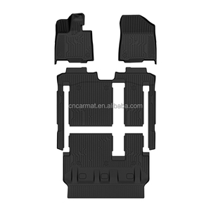Alfombrillas de coche para Toyota <span class=keywords><strong>Sienna</strong></span> 7 y 8 asientos 2020-2025 alfombrilla de coche antideslizante impermeable personalizada TPE alfombra de coche accesorios interiores - Product Image 2