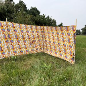 Barreras <span class=keywords><strong>de</strong></span> Viento Plegables <span class=keywords><strong>de</strong></span> <span class=keywords><strong>Madera</strong></span> <span class=keywords><strong>de</strong></span> 5 <span class=keywords><strong>Metros</strong></span> para Acampar al Aire Libre, Protección Solar, Cortavientos <span class=keywords><strong>de</strong></span> Playa, <span class=keywords><strong>3</strong></span> Secciones - Product Image 4