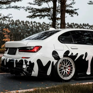 Vinilo Autoadhesivo de PVC para Rotulación de Autos, Diseño de Carreras, Alta Calidad, Personalizable, Precio de Fábrica NIKO, Impreso, Sin Burbujas - Product Image 3
