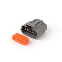 Conector de arnés de cables automático resistente al agua de 4 pines hembra