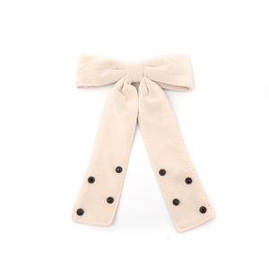 California Tot Clip per capelli con fiocco in ecopelle di alligatore completamente foderato antiscivolo Clip per capelli grande per ragazze - Product Image 6