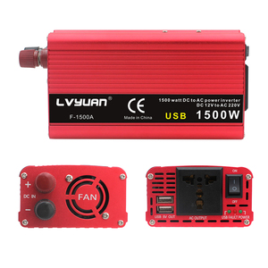 Onduleur à onde sinusoïdale modifiée <span class=keywords><strong>Lvyuan</strong></span> 500W <span class=keywords><strong>1000W</strong></span> 12V 24V vers 220V 230V CA pour kits d'urgence à prix réduit - Product Image 2
