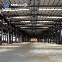 Estructura de Acero Prefabricada para Almacenes, Construcción de Acero Estructural, Edificios Prefabricados, Más Vendida