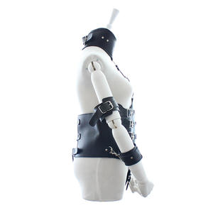 人気の大人のエロ製品女性のエロワンピース下着腕拘束手錠SMセックストーニングおもちゃボディハーネス - Product Image 3