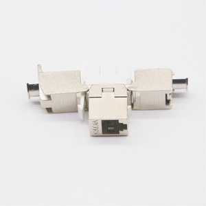 Conector RJ45 Cat6 UTP Ethernet para Rede, Plug Modular 8P8C, Fêmea, para PCB, 100 Peças, com Conector Duplo IDC - Product Image 3